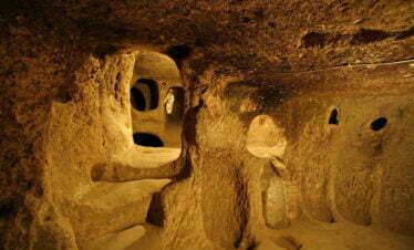 Kaymaklı unterirdische Stadt Kappadokien,