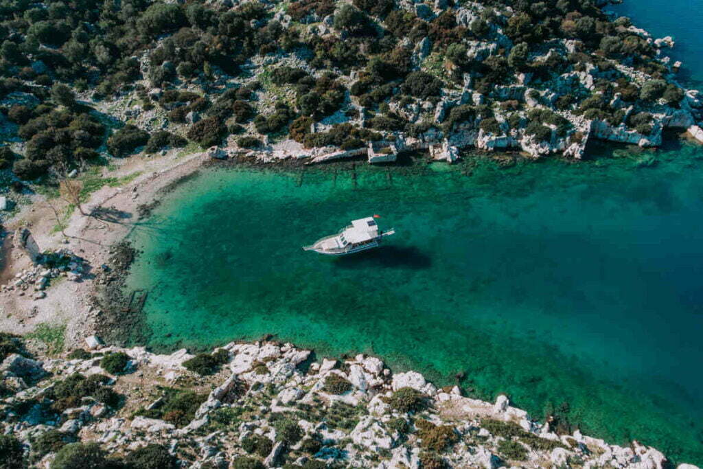 Insel Kekova in Demre, Türkei