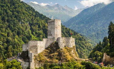 Burg Kachkar in Trabzon,