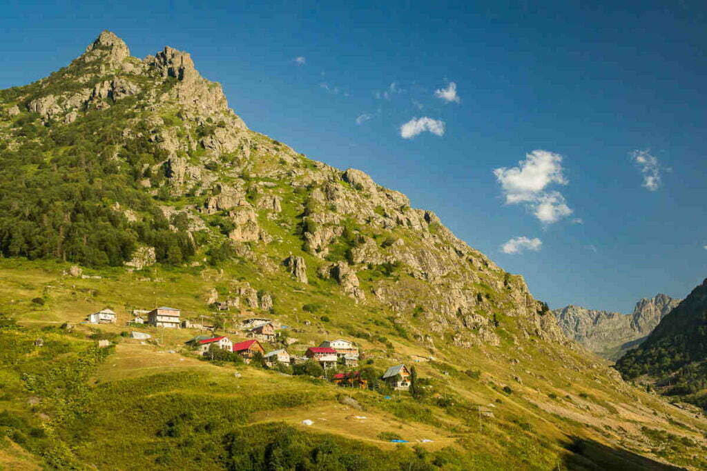 Dorf Kachkar in Trabzon,