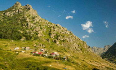 Dorf Kachkar in Trabzon,