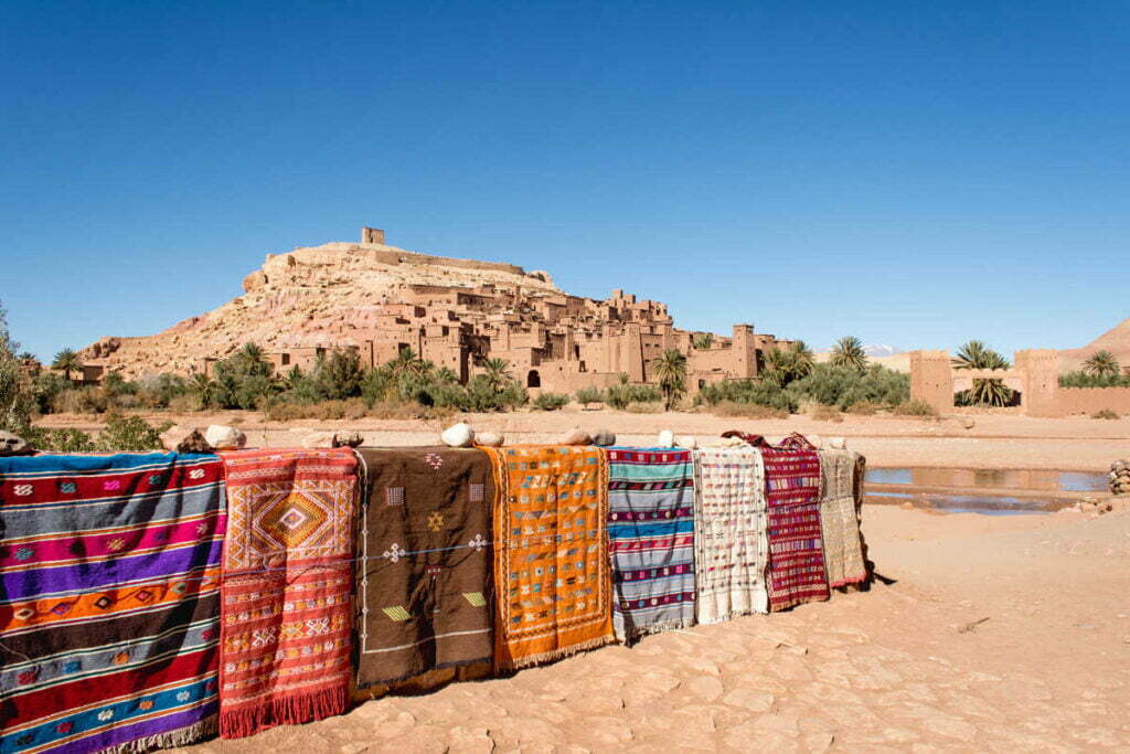Kasbah Ait Ben Haddou in Ouarzazate, Morocco