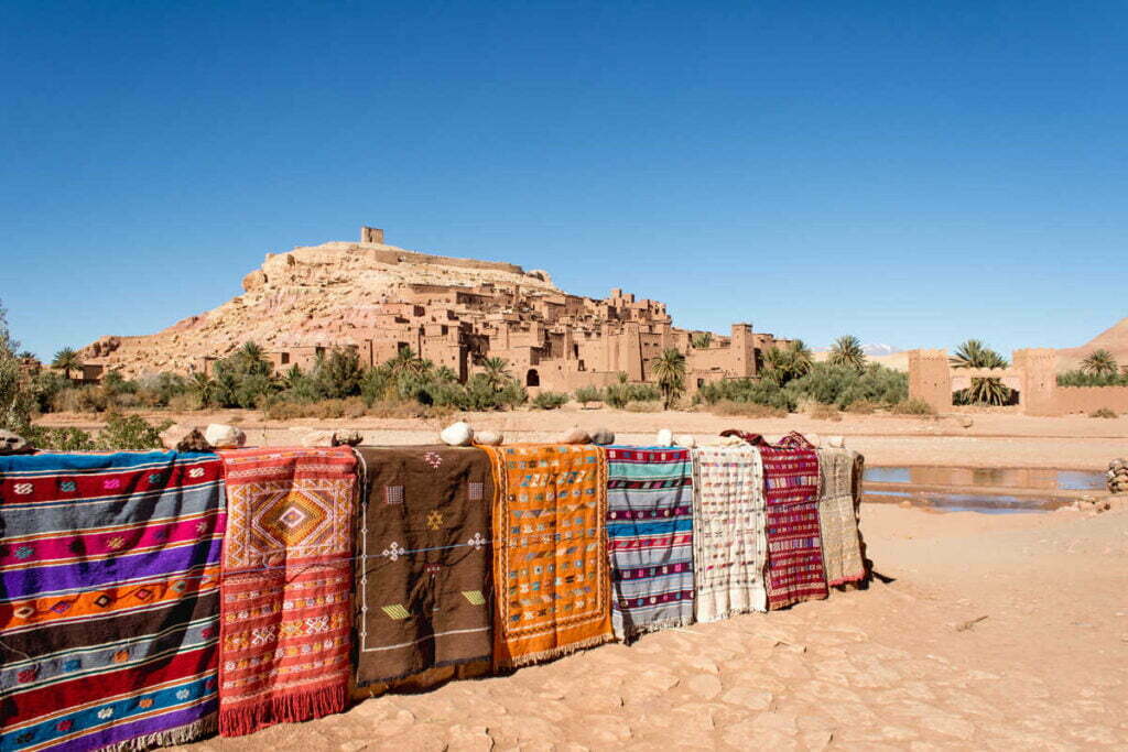 Kasbah Ait Ben Haddou in Ouarzazate, Marokko, Ouarzazate