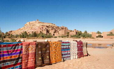 Kasbah Ait Ben Haddou in Ouarzazate, Marokko, Ouarzazate
