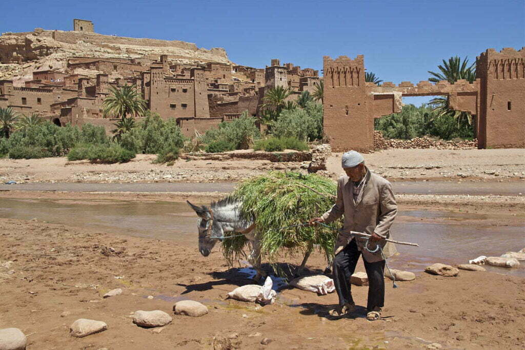 Bauer in Marokko