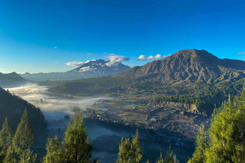 Berg Batur in Bali