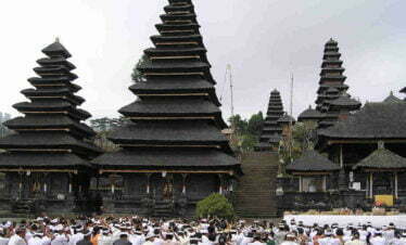Tempel Pura Besakih in Bali, Indonesien