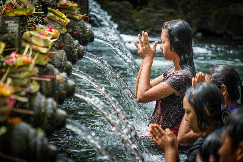 Tirta Empul Tempel — Wallfahrtsort auf Bali