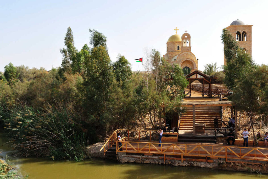 Ort der Taufe – Ein Blick auf den Fluss Jordan