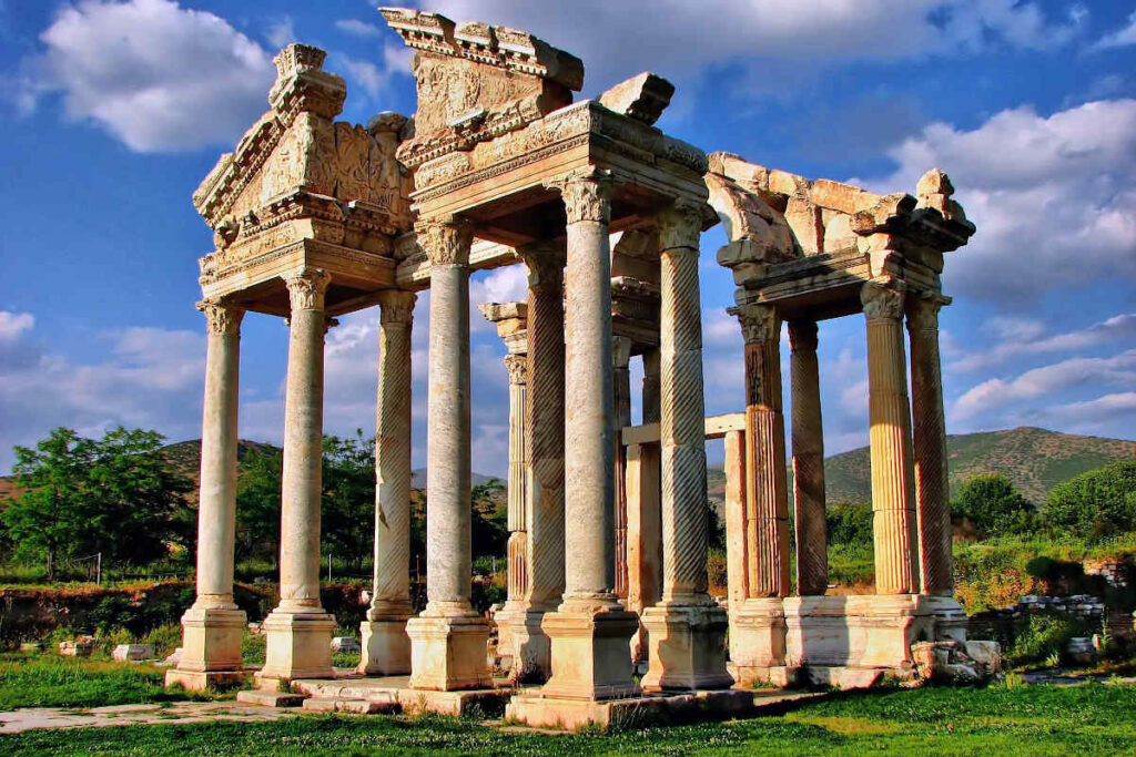 Aphrodisias in Aydin, Türkei, Türkei Rundreise