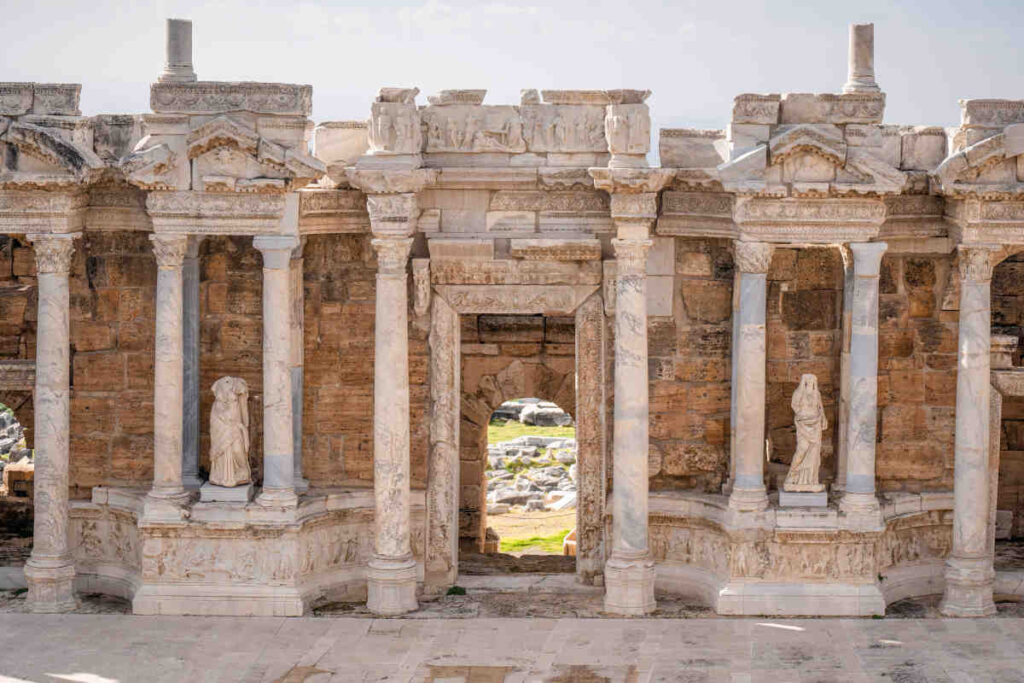 Hierapolis in Pamukkale Türkei, Türkei Rundreise