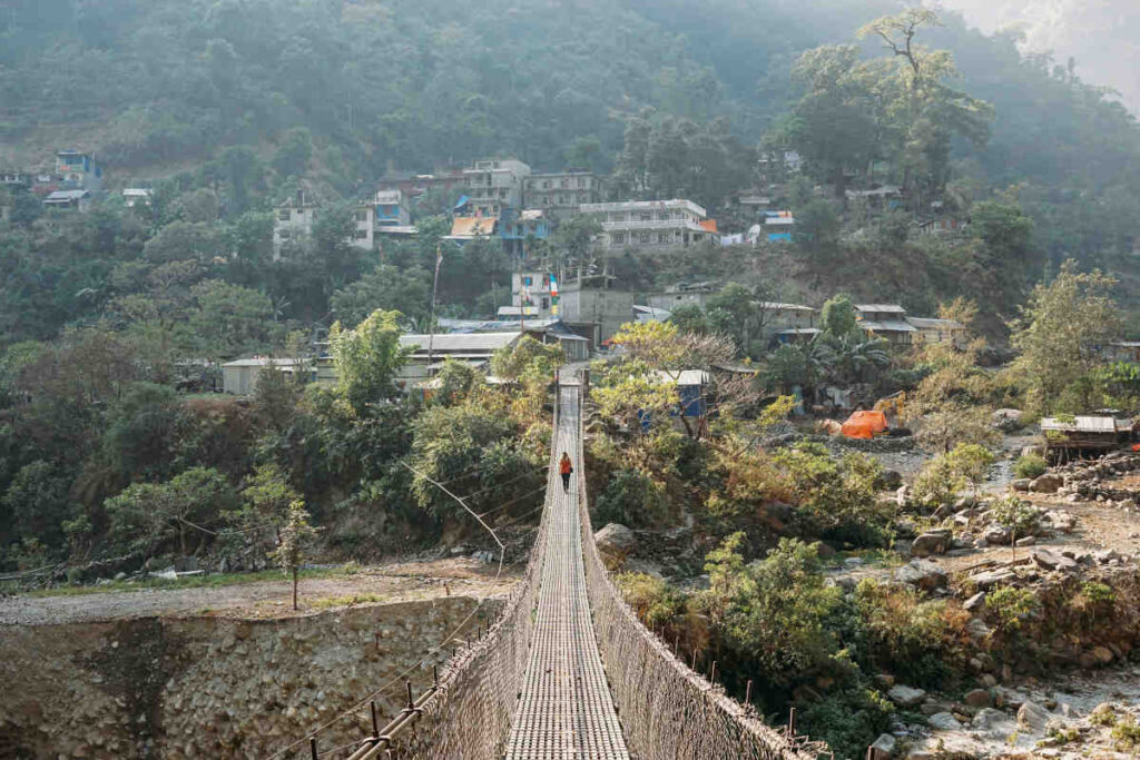 Manaslu, Samagaun, Nepal