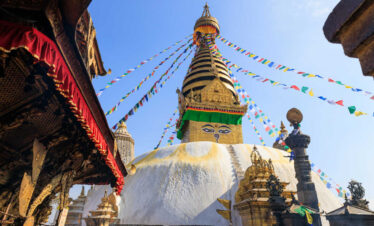 Swayambhunath in Kathmandu, Nepal, Nepal Rundreise