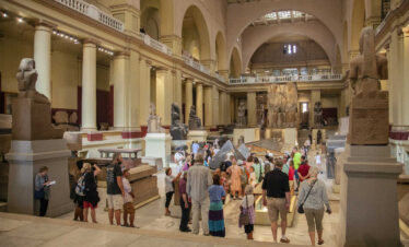 Das Ägyptische Museum in Kairo