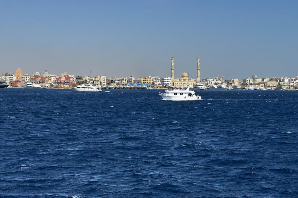 Das Meer in Hurghada