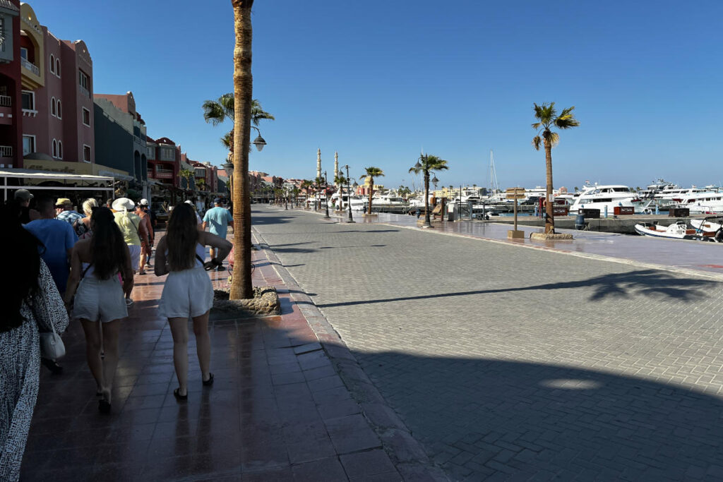 Promenade in Hurghada