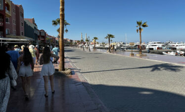 Promenade in Hurghada
