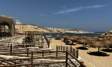 Strand in Hurghada, Reise nach Ägypten
